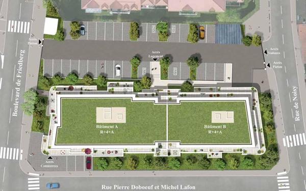 Appartement à vendre    4 pièces •  Villiers-sur-Marne