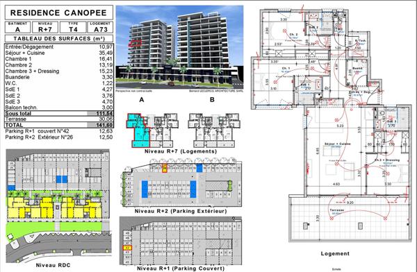 Achat appartement près de FORT DE FRANCE - 4 pièce(s) - 142 m² - 525 000 €
