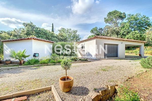 Maison à Lorgues de 130m2 de plain pied , Piscine BALI 8/4, terrain de 2000m2 ,quartier recherché!