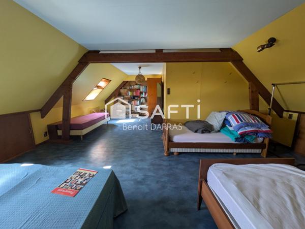 Maison individuelle en semi plain pied !