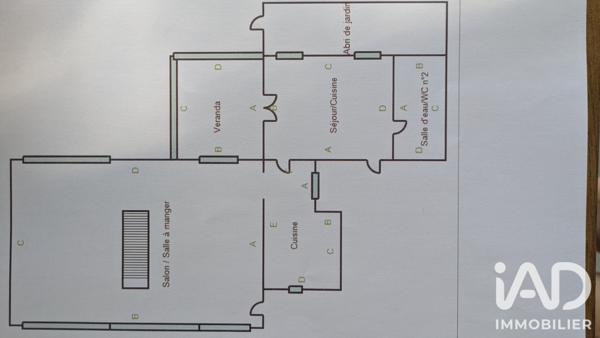 Maison à vendre 5 pièces 117 m² Pessac