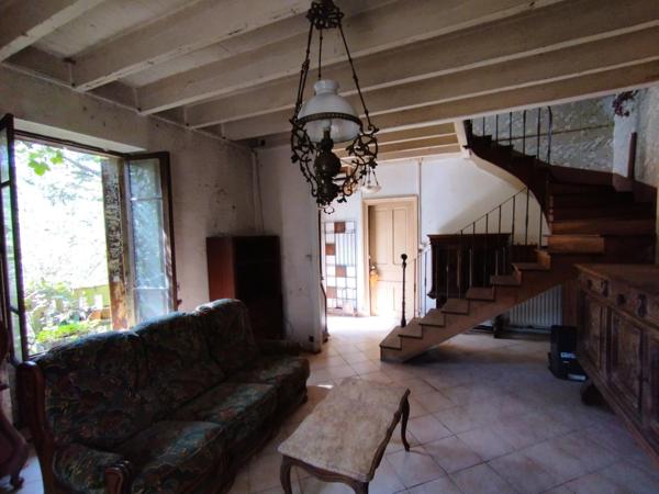 Une PERLE à rénover, terrain 8550m2, source, atelier etc...