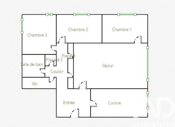 Appartement à vendre 4 pièces 79 m² Paris 18
