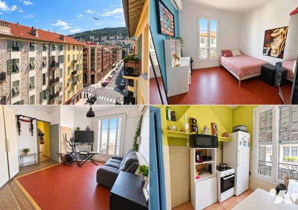 NICE - ACROPOLIS APPARTEMET T2/44m² DERNIER ETAGE AVEC BALCON