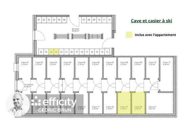 Appartement 4 pièces - 89 m²
