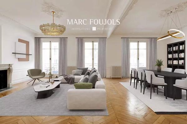 Parc Monceau – appartement familial rénové & double parking