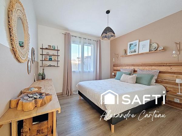 Jolie maison récente 3 chambres avec garage, jardin, abri de jardin