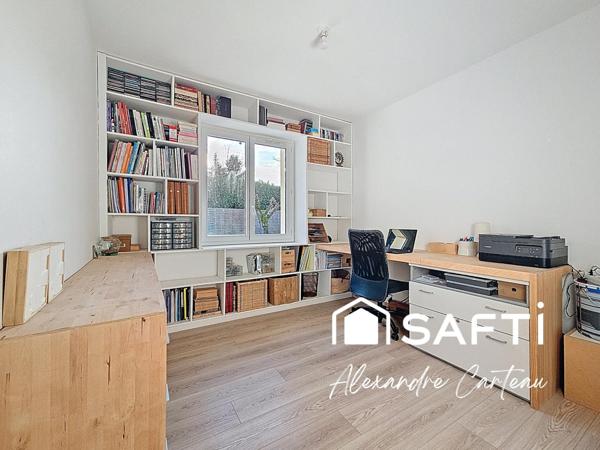 Jolie maison récente 3 chambres avec garage, jardin, abri de jardin