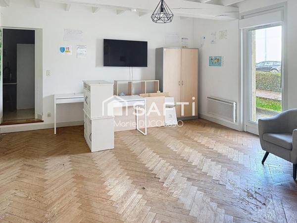 Ensemble immobilier avec fort potentiel