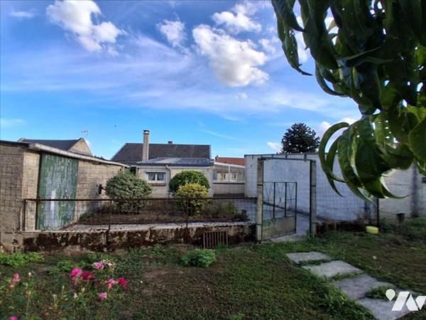 seboncourt - plain pied - 2 ch - garage jardin