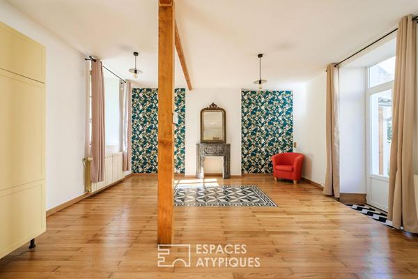 Charmante maison de ville avec vue sur le parc de Blossac