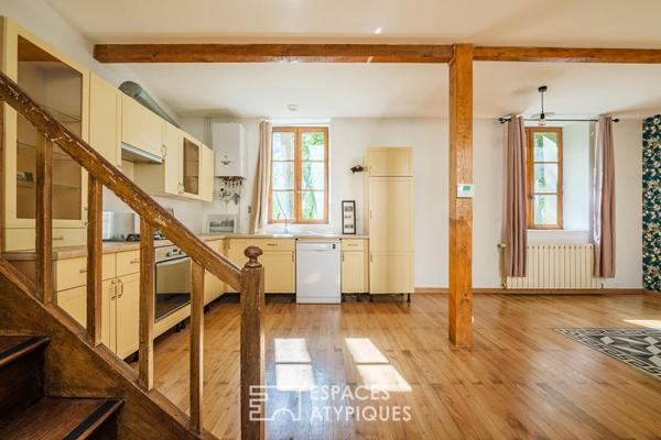 Charmante maison de ville avec vue sur le parc de Blossac