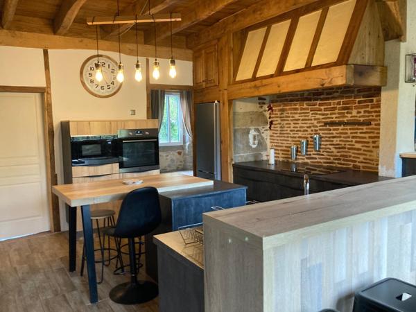 Maison en pierre rénovée