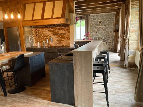 Maison en pierre rénovée