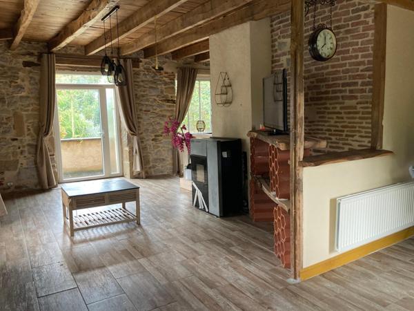 Maison en pierre rénovée
