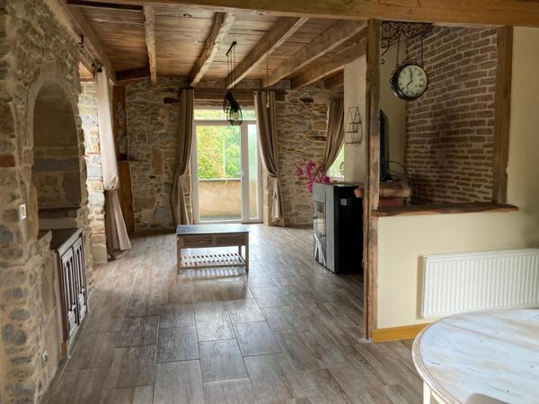 Maison en pierre rénovée