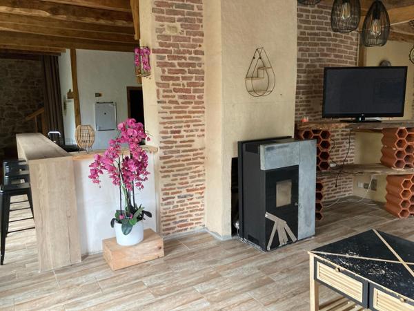 Maison en pierre rénovée