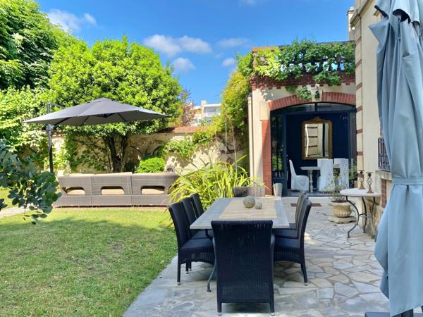 MANTES LA JOLIE (78) /accès A13-A14/ Maison Bourgeoise entièrement rénovée- Jardin 500 m² - Garage - Cave