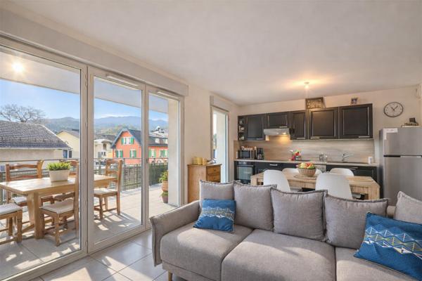 Bel appartement 2 chambres-terrasse de 31 m2 vue Mont Blanc
