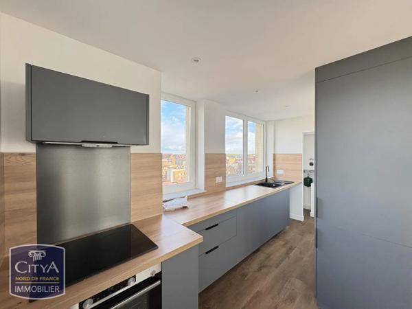 Appartement à louer 2 pièces 41.27m² Dunkerque (59140)