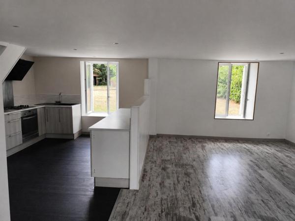 Maison avec grange, dépendances et  grand terrain