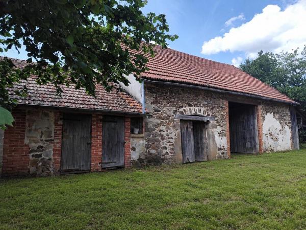 Maison avec grange, dépendances et  grand terrain