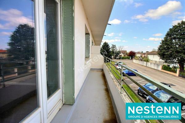 Appartement Meyzieu GRAND LARGE 3 pièces, résidence arborée - cave - balcon - parking privé