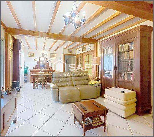 Maison 6 pièces 148 m2 avec terrain constructible de 3889 m2