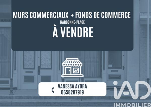 Murs commerciaux  à vendre 56 m² Narbonne