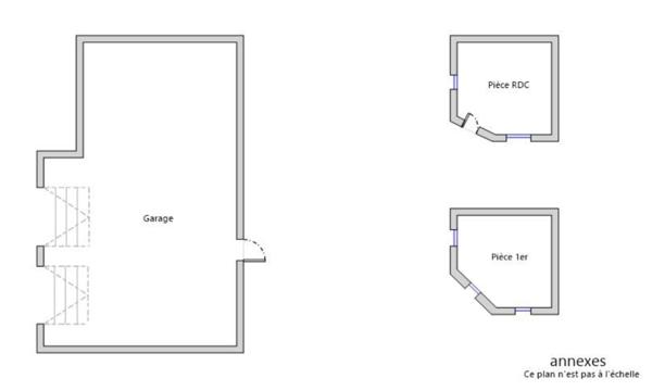 Maison bourgeoise 1920 de 210 m² habitables et ses dépendances, 6 chambres, au coeur de St-Etienne