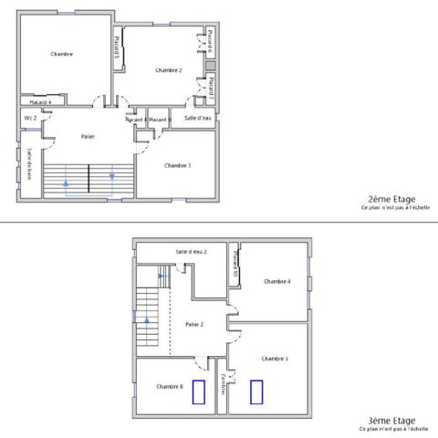Maison bourgeoise 1920 de 210 m² habitables et ses dépendances, 6 chambres, au coeur de St-Etienne