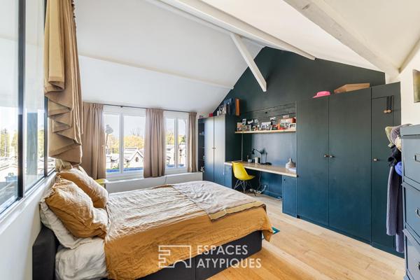 Triplex contemporain au sein d’une demeure historique à Montmartre