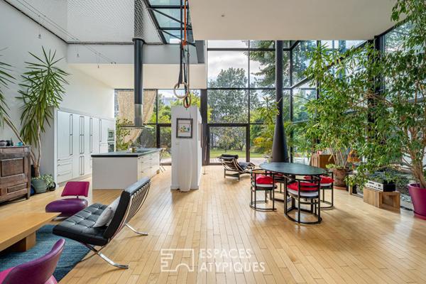 Maison bourgeoise d’exception avec extension en verre