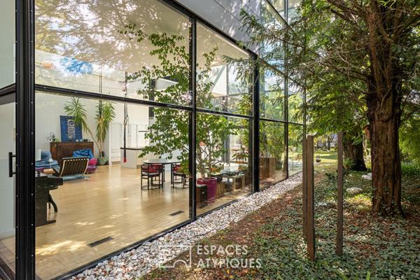 Maison bourgeoise d’exception avec extension en verre