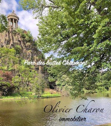 Paris (75019) Maison 9 pièces 4 niveaux jardin terrasse garage