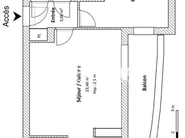 Location Appartement 2 pièces 43.1 m² - 9-11-13-15 RUE J-J ROUSSEAU Eaunes 31600