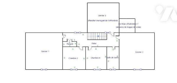 Maison dans un hameau à vendre