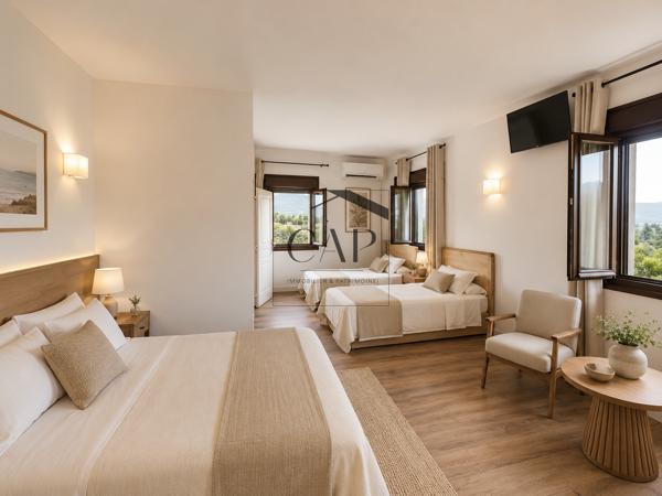Moriani-Plage — Propriété de 351 m², plage et commerces à pied
