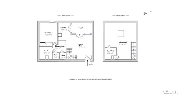 Appartement à vendre 3 pièces 66 m² Arès