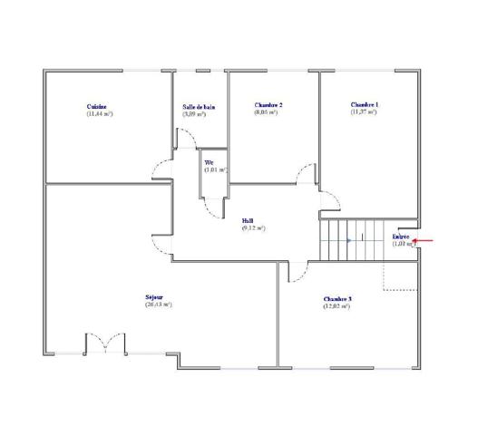Maison
         5 pièces
        - 105 m² Exclusivité 319 000 € *