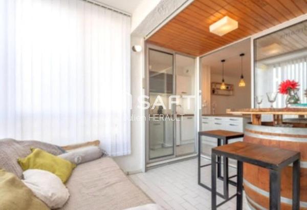 Beau T2 avec une agréables loggia