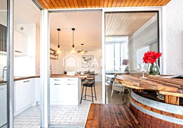 Beau T2 avec une agréables loggia