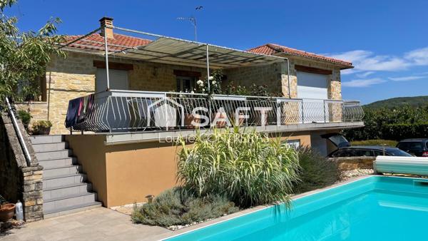 Maison familiale avec piscine et jardin