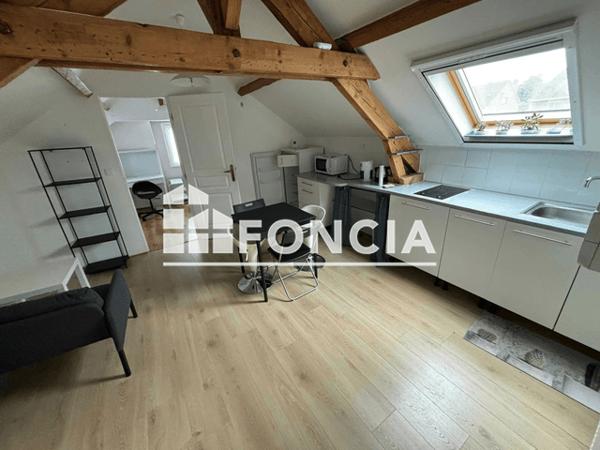 Location Appartement meublé 2 pièces 22.9 m² - 33 RUE CROIX MONTOIRE Tours 37100