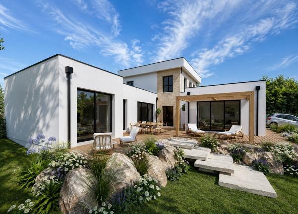 Terrain + Maison à vendre 6 pièces - 170 m²