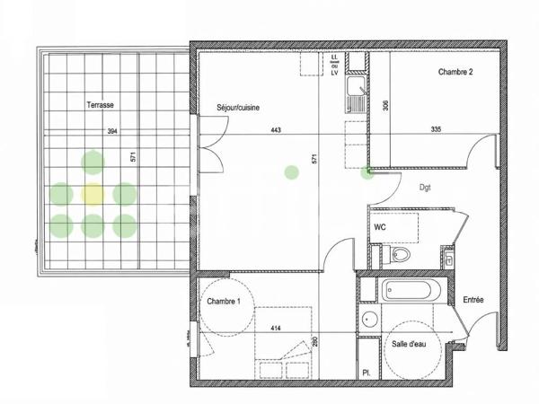 Appartement
         3 pièces
        - 63 m² Exclusivité 315 000 € *