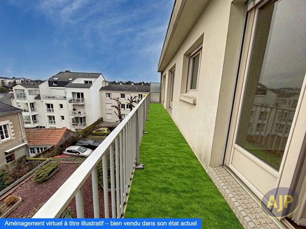 Vente appartement Nantes : 479 250 € - AJP Immobilier Nantes Ouest
