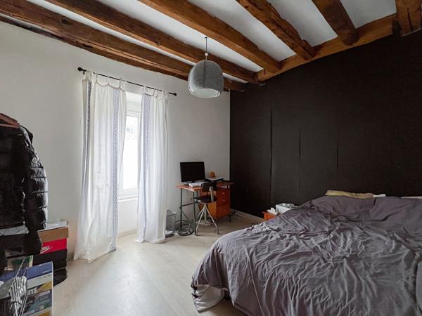 A Vendre, Maison, 7 pièces, 4 chambres, 143m2 habitable, 160m2 au sol, Coeur de Doutre, Angers, Grenier aménageable, Dépendance, Jardin