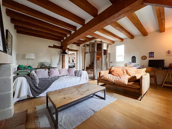 A Vendre, Maison, 7 pièces, 4 chambres, 143m2 habitable, 160m2 au sol, Coeur de Doutre, Angers, Grenier aménageable, Dépendance, Jardin