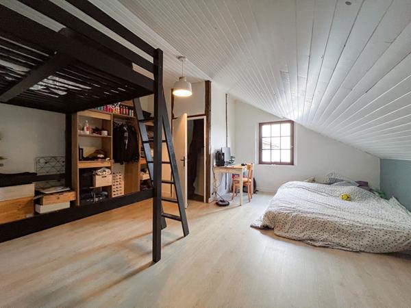 A Vendre, Maison, 7 pièces, 4 chambres, 143m2 habitable, 160m2 au sol, Coeur de Doutre, Angers, Grenier aménageable, Dépendance, Jardin